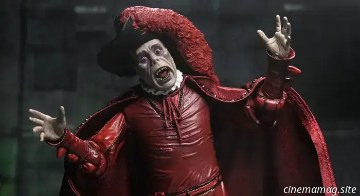 NECA celebrates the 100th anniversary of The Phantom of the Opera with a figure from Masque of the Red Death.