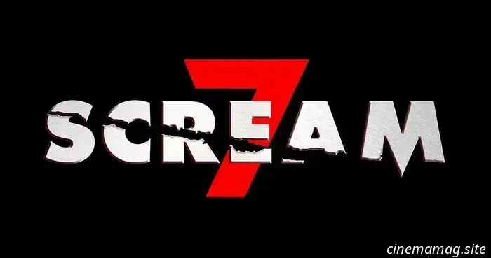 The Scream 7 logo hints at the upcoming installment in the slasher franchise.