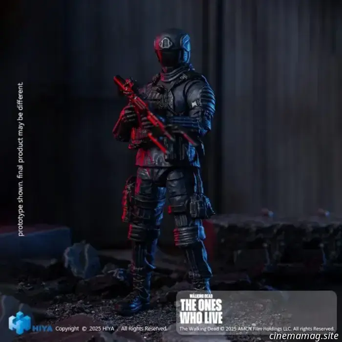 Hiya Toys has revealed the exquisite mini series figure of the CRM Soldier from The Walking Dead: The Ones Who Live.