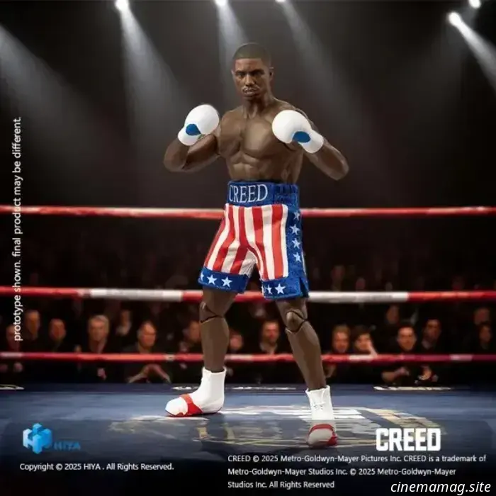 Adonis Creed si unisce alla Rocky Exquisite Super Series di Hiya Toys con una nuova action figure.