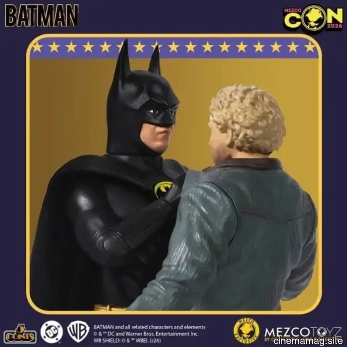 Mezco Toyz svela il set di action figure 5 Points “I’m Batman”