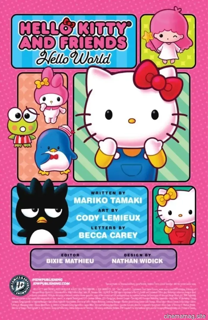 Anteprima Fumetto – Hello Kitty e Amici: Ciao Mondo! #1