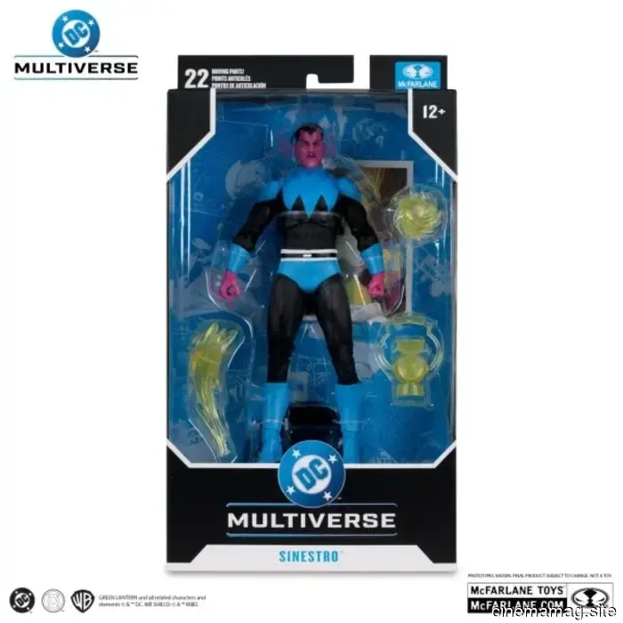 McFarlane svela nuove figure del DC Multiverse per Sinestro, Brainiac, Black Adam, Black Mask, Sentinel e Kid Flash