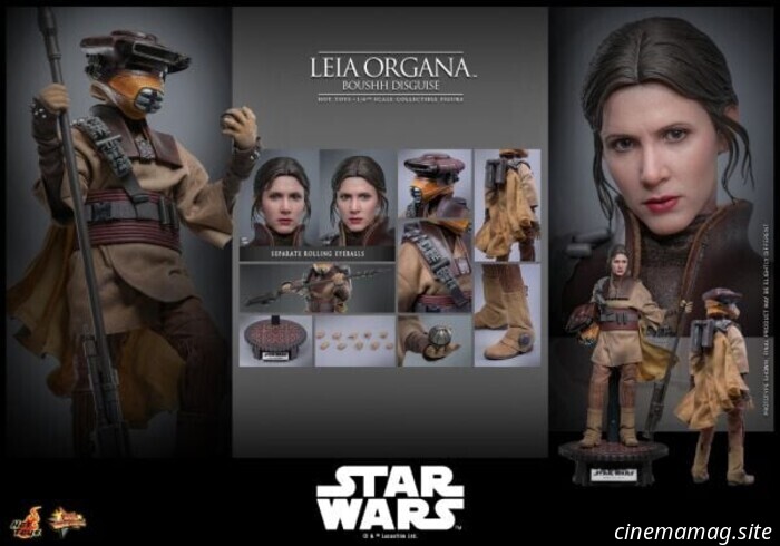 Leia Organa (travestimento da Boushh) — figura in scala 1/6 di Star Wars svelata da Hot Toys