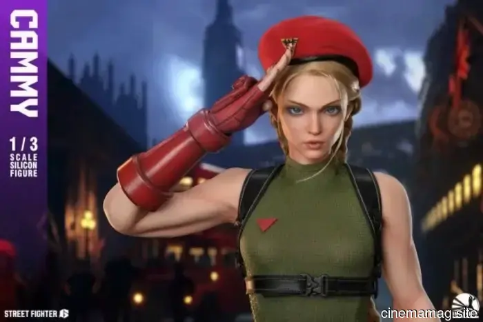 Cammy receives a high-quality 1:3 scale silicon figure from Street Fighter 6, produced by Infinity Studio.