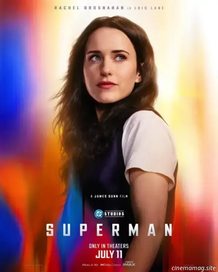 Incontra la stampa con i nuovi poster dei personaggi di Superman