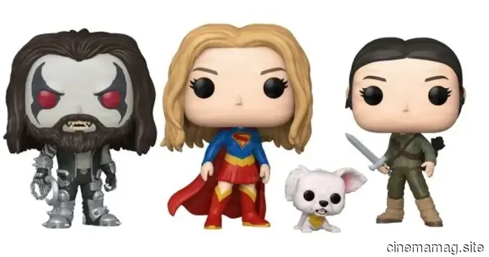 Funko launches Supergirl movie Pop! Vinyl figures.