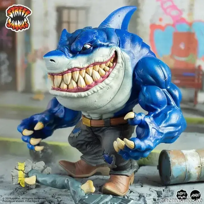 Ripster lanza la línea de figuras coleccionables Street Sharks de Mondo