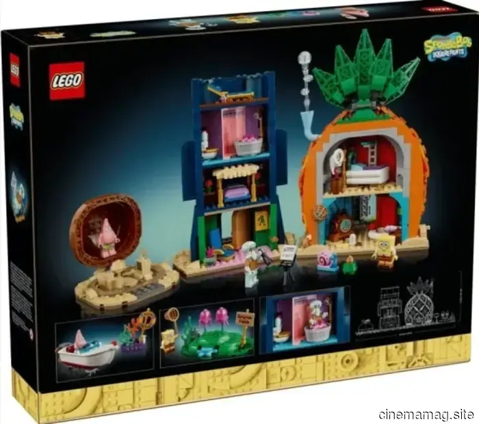LEGO revela el set de Bikini Bottom de SpongeBob SquarePants y la figura de BrickHeadz