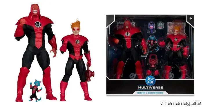McFarlane Toys has revealed a 2-pack featuring Atrocitus and the Red Lantern Corps from the DC Multiverse.