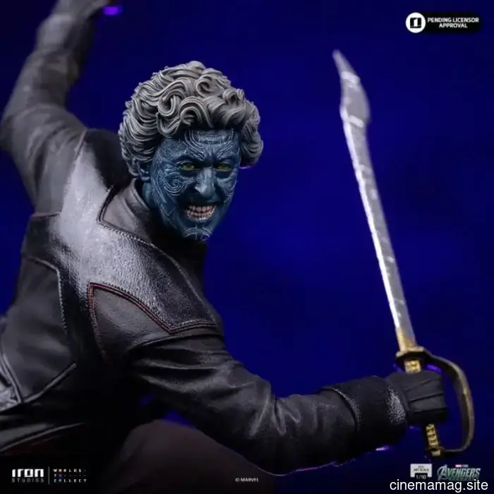 Nightcrawler se une a la colección Avengers: Doomsday de Iron Studios con una estatua de Art Scale.