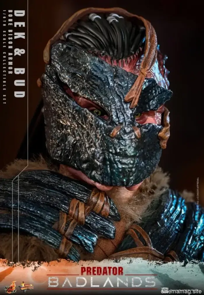 Hot Toys is set to release the sixth scale action figure set of Dex and Bud from Predator: Badlands.