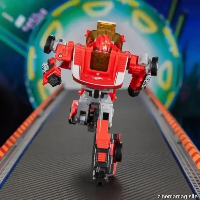 Hasbro introduces new Hot Wheels X Transformers transforming robot figures.