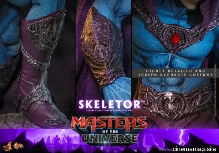 Hot Toys reveals sixth scale figures of He-Man and Skeletor from Masters of the Universe.