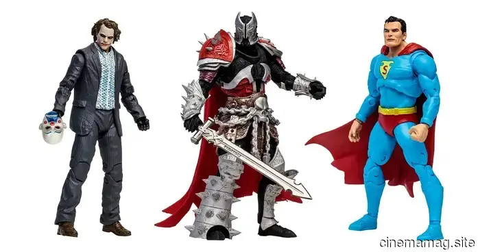 McFarlane Toys lanza la Colección McFarlane Vault con figuras de DC Multiverse y Medieval Spawn.