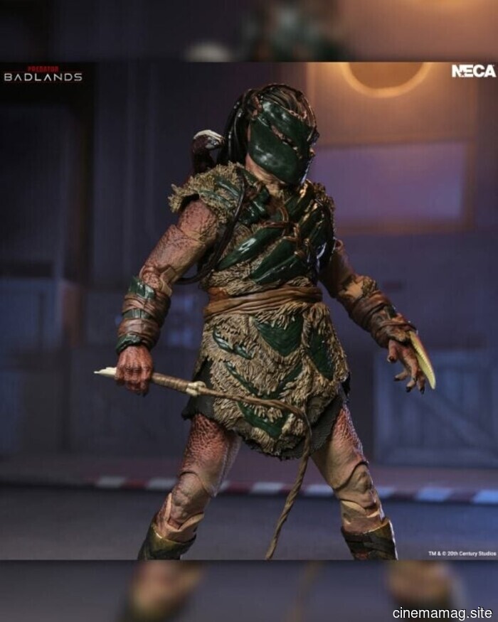 Predator: figura Badlands Ultimate Dek (armadura de hueso de bisonte) presentada por NECA