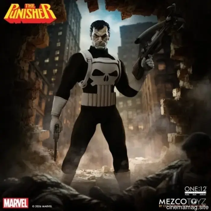 El Castigador se une al One:12 Collective con una nueva figura de acción de Mezco Toyz.