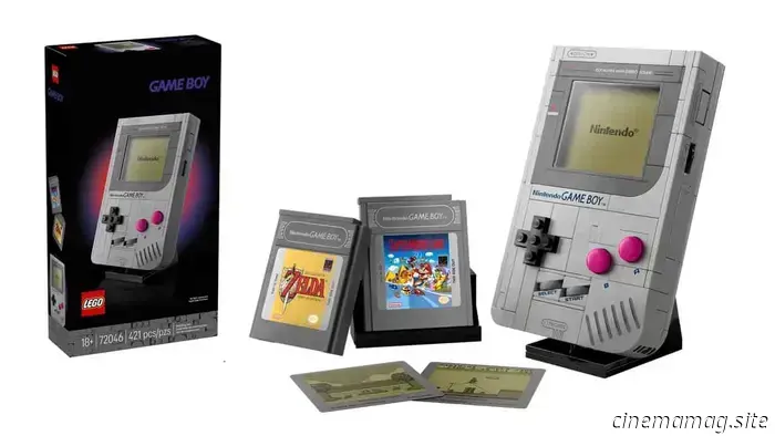 LEGO reveals its buildable set inspired by the Nintendo Game Boy.