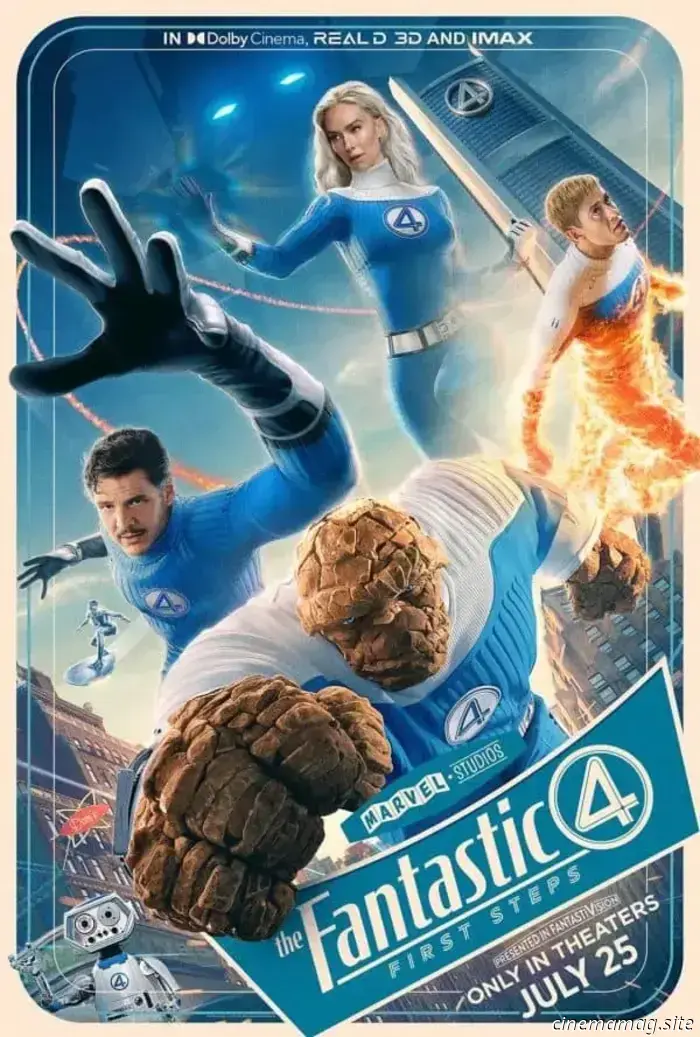 Marvel unveils a special preview of The Fantastic Four: First Steps.