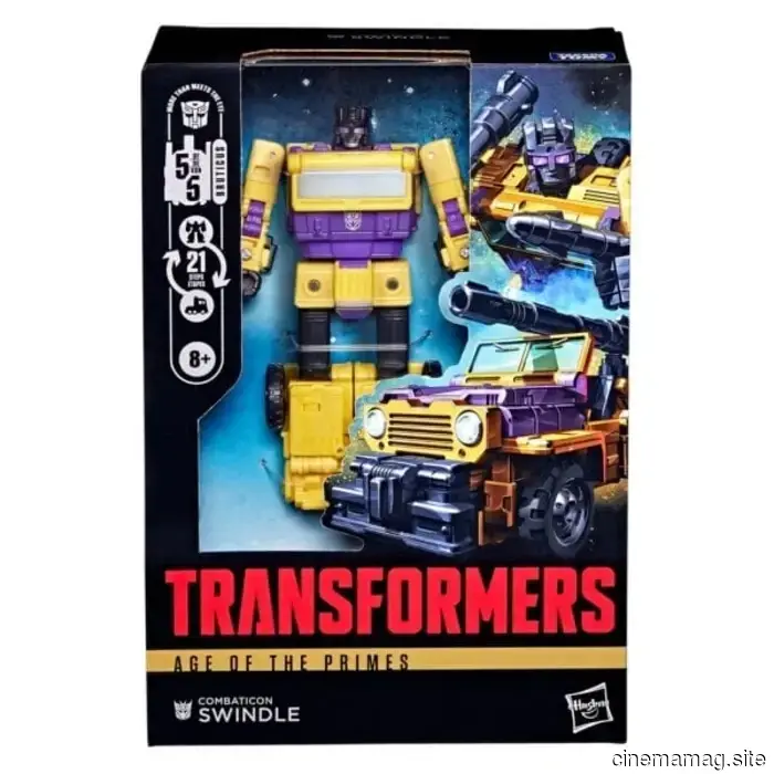 Hasbro has revealed new action figures for Transformers: Age of the Primes.