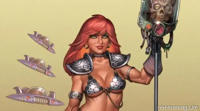 Red Sonja Ataca Marte #4 - Avance de cómic