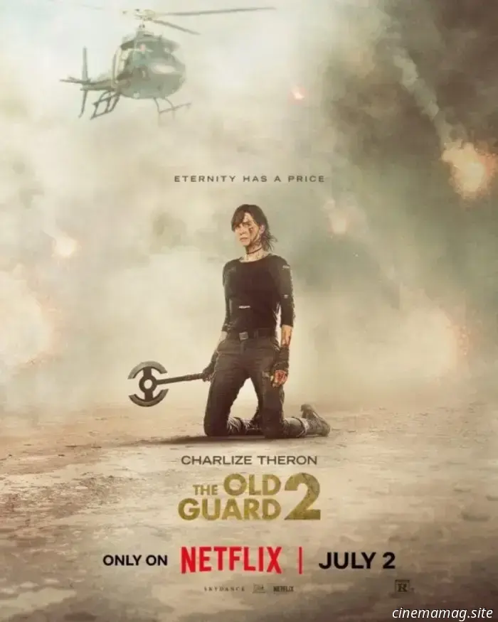 The poster for Netflix's The Old Guard 2 features the comeback of Charlize Theron's eternal warrior.