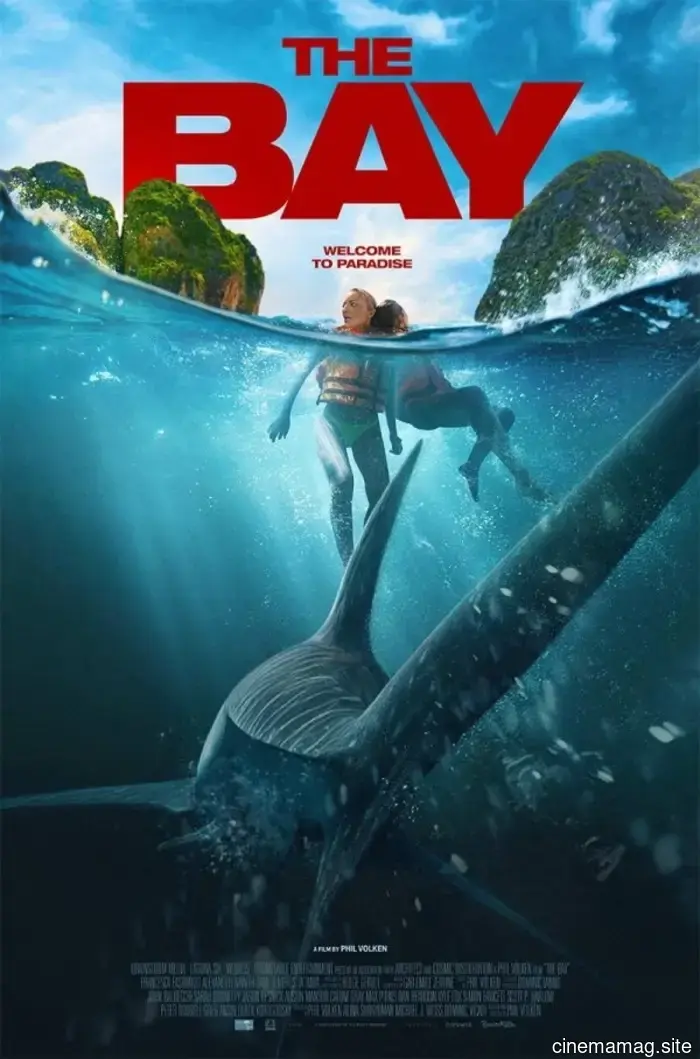 Un viaggio nel paradiso diventa mortale nel trailer dell'horror di sopravvivenza con squali The Bay