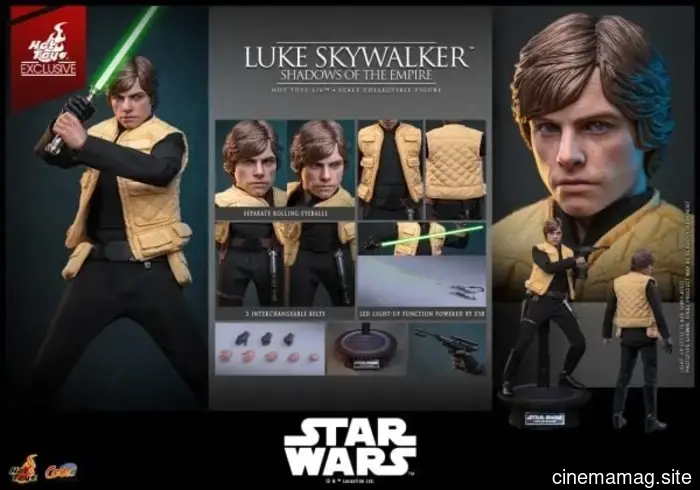 Luke Skywalker from Shadows of the Empire is now a part of Hot Toys' sixth scale action figure collection from Star Wars.