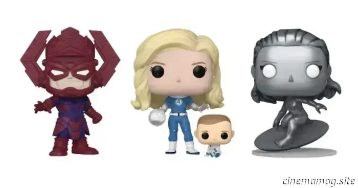 Funko has unveiled the Pop! Vinyl figures for The Fantastic Four: First Steps.