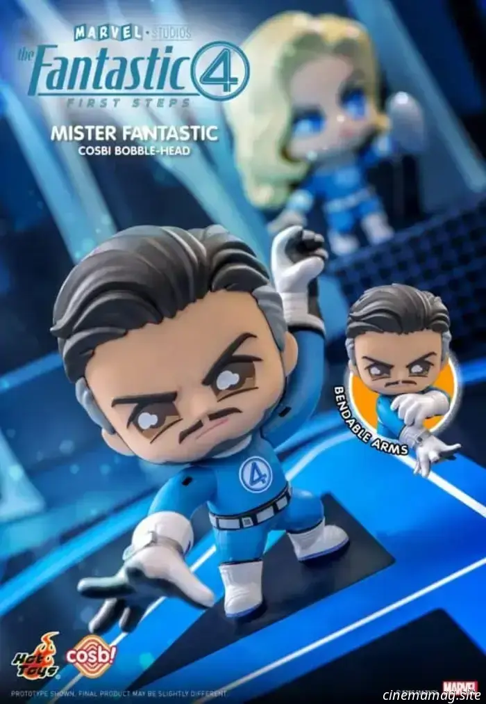 Hot Toys has introduced the Cosbi Bobble-Head Collection for The Fantastic Four: First Steps.