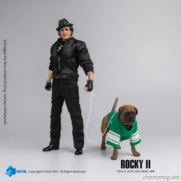Rocky Balboa e Butkus si uniscono alla Exquisite Super Series di Hiya Toys con l'action figure di Rocky II