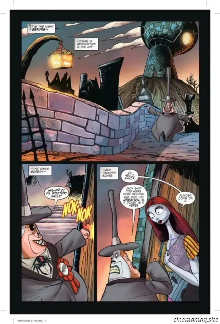 Dai un primo sguardo a The Nightmare Before Christmas di Tim Burton: Il brivido della Città del Natale