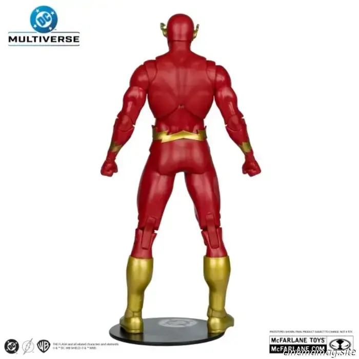 Superman, Wally West, Ice e la Brigata Rocket Red: le figure DC Multiverse svelate da McFarlane