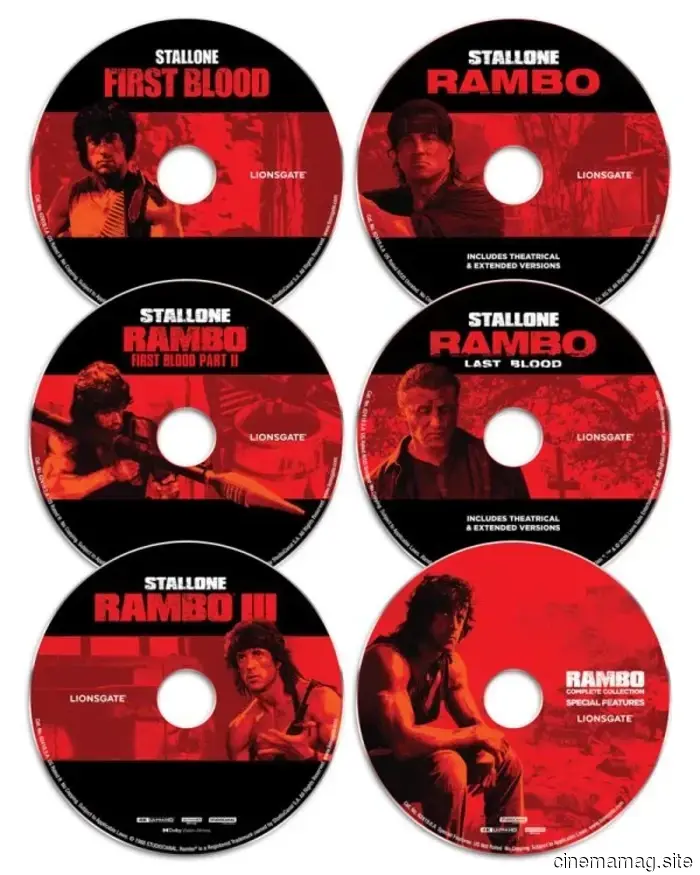 Rambo Colección Completa llega en 4K Ultra HD