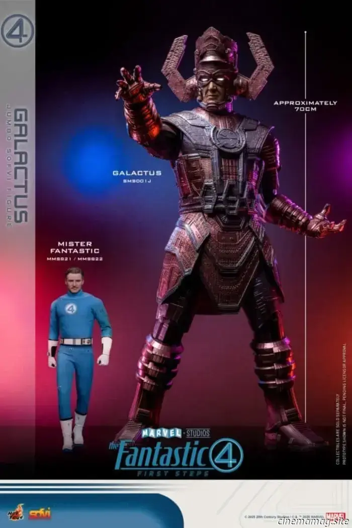 Hot Toys rovina l'apparizione di Galactus con la presentazione della figura da collezione I Fantastici Quattro: Prime_Passi