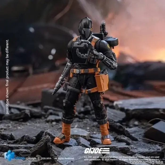 Фигурки Cobra B.A.T. и Python Patrol Crimson Guard поступают в серию Exquisite Mini от Hiya Toys по G.I. Joe
