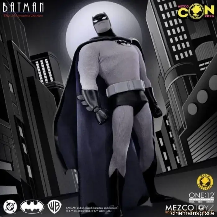 Mezco Toyz has revealed the Batman: The Animated Series Noir Edition One:12 Collective figure.