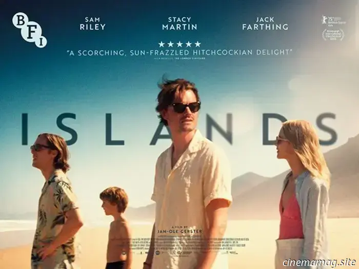 Trailer del thriller Islands con Sam Riley, Stacy Martin e Jack Farthing