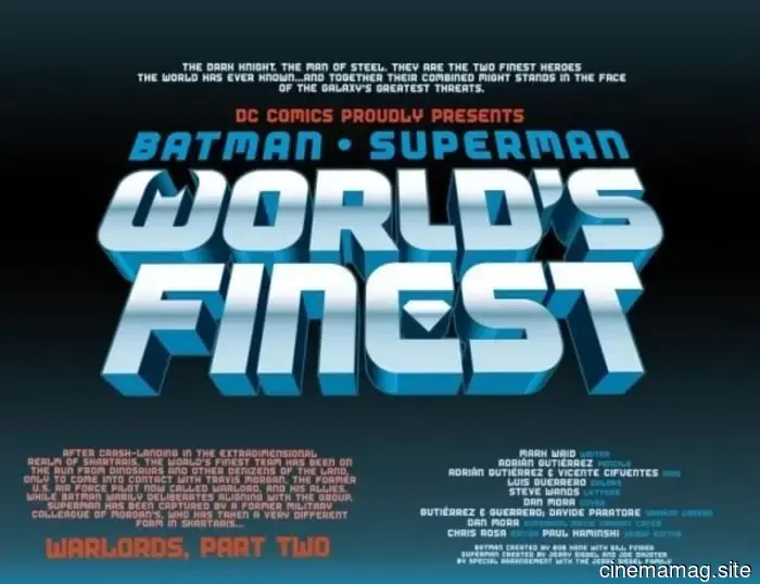 Comic Book Sneak Peek – Batman/Superman World’s Finest #52