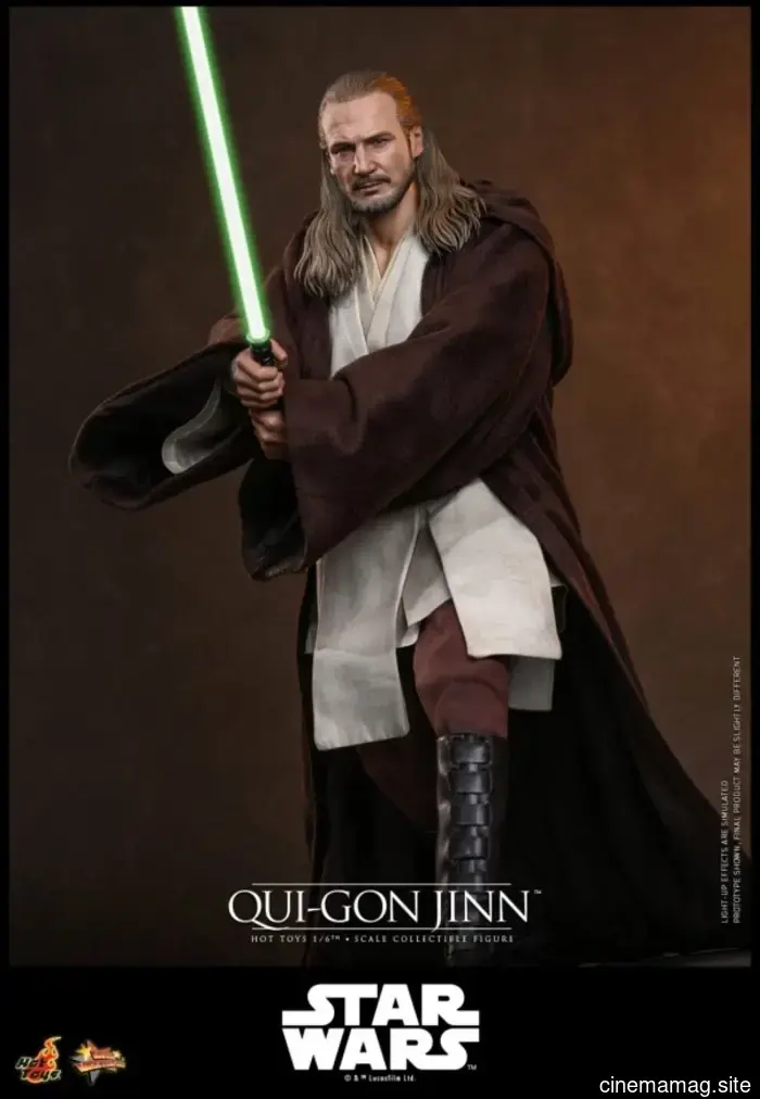 Hot Toys has unveiled a new sixth scale figure of Qui-Gon Jinn from Star Wars: Episode I – The Phantom Menace.