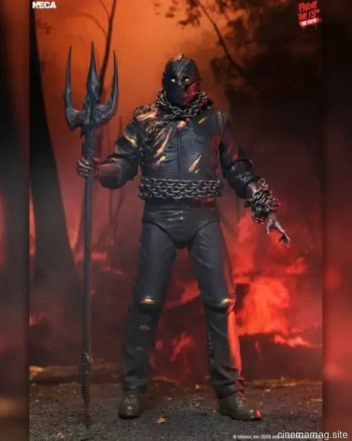 Пятница, 13-е: Ultimate Savini Jason фигурка действия из игры, выпущенная NECA