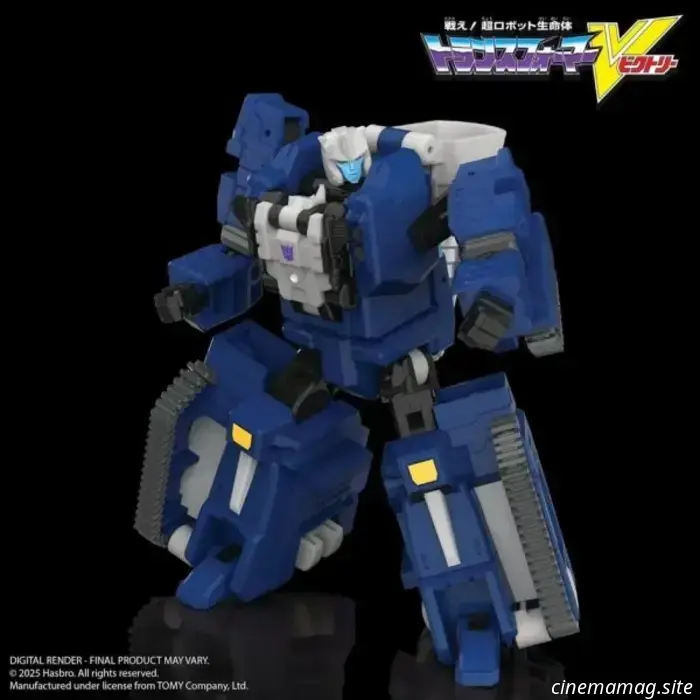 Hasbro introduces the Breastforce with the Liokaiser Combiner figure from Transformers: Victory through their HasLab initiative.