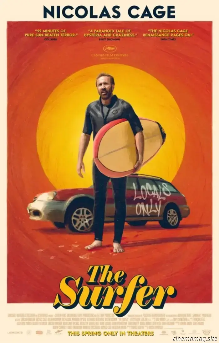 Nicolas Cage rompe le onde e le facce nel trailer di Surfer