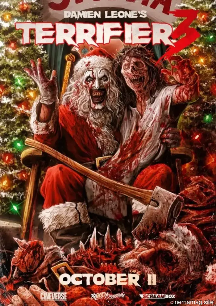 Art the Clown celebrates the holidays with NECA’s Terrifier 3 Ultimate action figure.