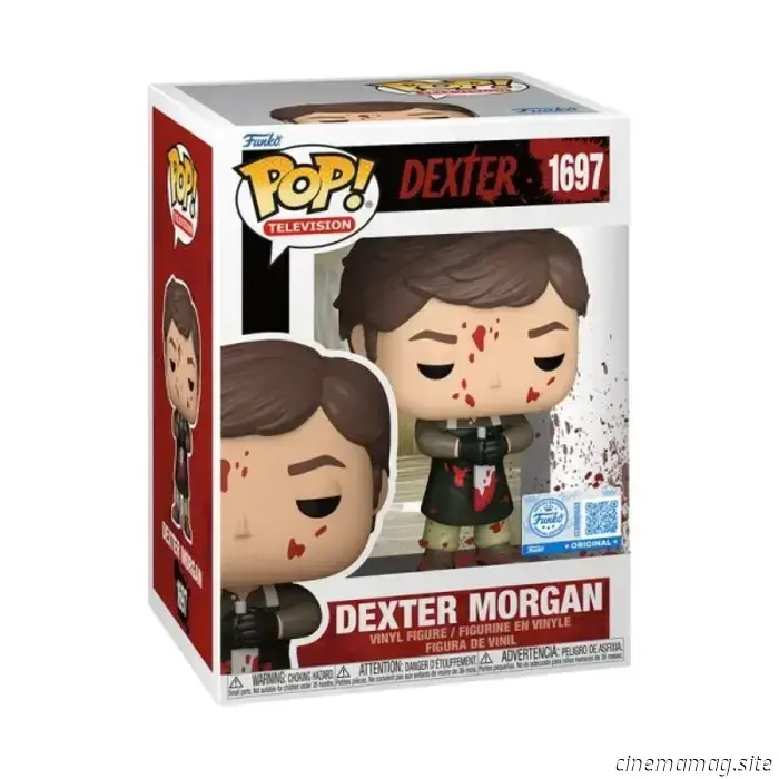 Dexter receives the Pop! Vinyl treatment courtesy of Funko.