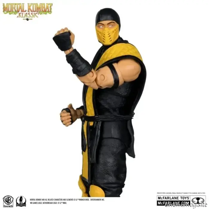 Компания McFarlane Toys запускает новую серию классических фигурок по Mortal Kombat