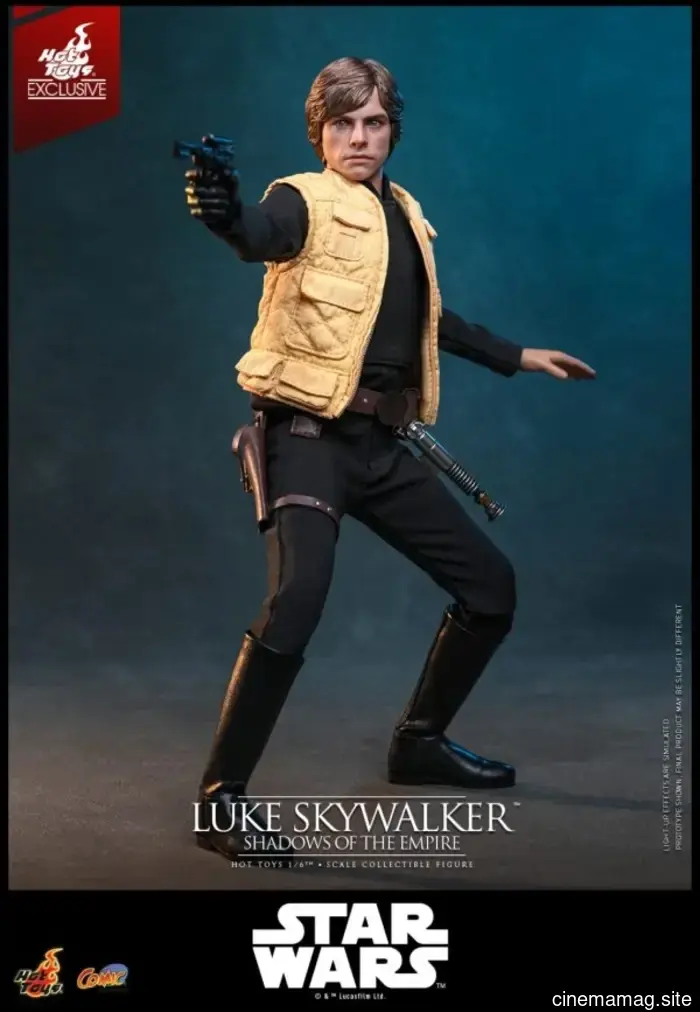 Luke Skywalker from Shadows of the Empire is now a part of Hot Toys' sixth scale action figure collection from Star Wars.