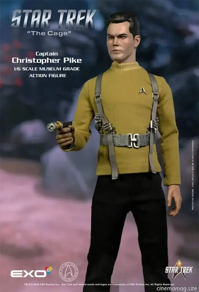 Il capitano Christopher Pike, protagonista di Star Trek "The Cage", svelato da EXO-6