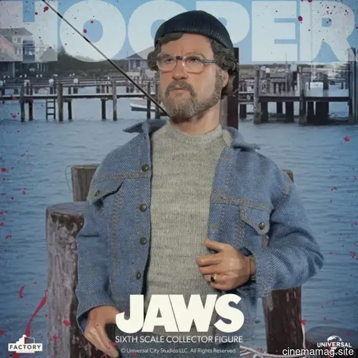 Quint e Hooper, figure in scala sei di Jaws svelate da Factory Entertainment
