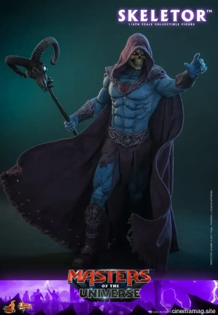 Hot Toys reveals sixth scale figures of He-Man and Skeletor from Masters of the Universe.